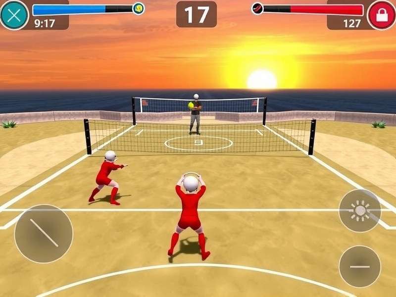 Coastal Fury Volley gameplay screenshot